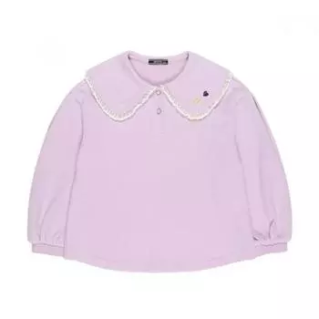 H fetchHing Kids chloe Frill Collar sweatsHirt Hsw12tm57m Vi Violet/110
