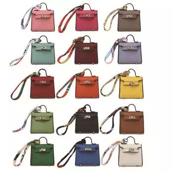 H Home Mini Bag Pendant Симпатичная мини-платиновая сумка-подвеска для наушников, женская автомобильная цепочка для ключей 6x2x5.5cm фиолетовый