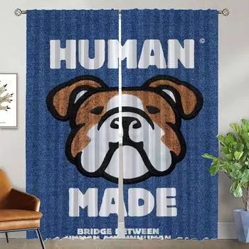 H-human Mades Shades Modern Living Room Curtains for Camera Blackout Curtain Home Interior Curtains 2 Pieces Tulle for Bedroom W50xH70cmx2pcs-CL