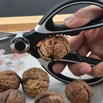 H&K магазин Бытовые кухонные ножницы для куриных костей, мяса, овощей, грецких орехов, резак, инструмент One Size красный