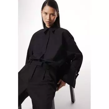 H M 9 part pants black