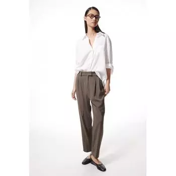 H M 9 part pants brown