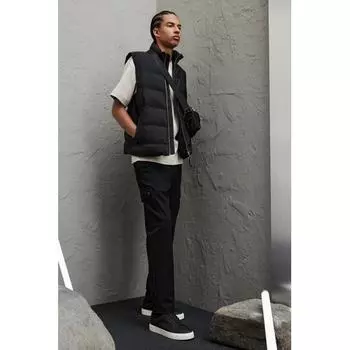 H M Cargo Pants sliM Fit Black S