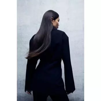 Двубортный пиджак HM черный 1178826005 XSEUR XSP