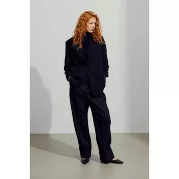 Куртка HM GatHered с рукавами, черная 1082177013 XSEUR XSP