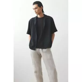 H M Linen Pants Regular Fit ligHt Beige XS