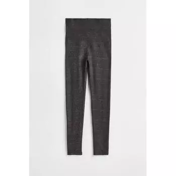 H M MAMA Before After Leggings Dark Grey Melange