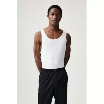 Пижамный жилет HM, верх и низ, черный, белый XS