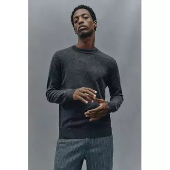 Джемпер HM Regular Fit CasHMere Dark Grey S