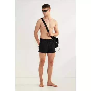 H M Seersucker swiM sHorts Black M