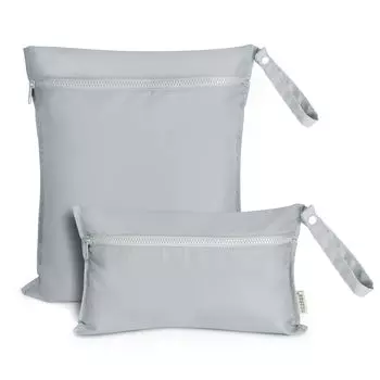 haakaa Baby водонепроницаемый насос для мокрых подгузников, 2 шт., сумка, сумка, путешествия, купальники, пляж, бассейн, детали, коляска, детский сад, йога, серый, серый