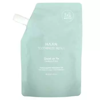 Haan, Сменная зубная паста, Good on Ya, эвкалипт и мята, 5,07 жидких унций (150 мл)
