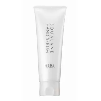 HABA Harbor Squalane Hand Serum 80g For plump and youthful hand skin moist, белый