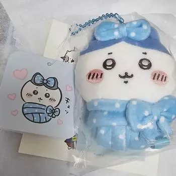 Hachiware Swaddling Mascot Far Cuckoo Chiikawa Mako Doll
