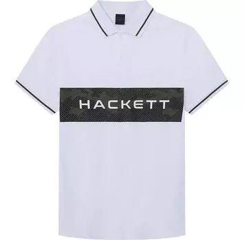 Hackett Chest Pnl поло с короткими рукавами L