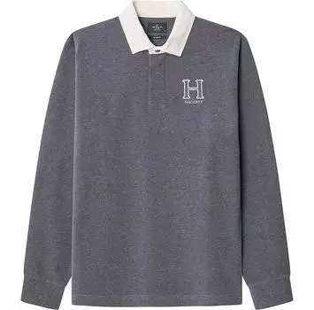 Hackett HM570841 Rugby поло с длинными рукавами L