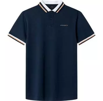 Hackett Resort Collar поло с короткими рукавами M