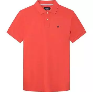 Hackett Slim Fit Logo поло с короткими рукавами 2XL