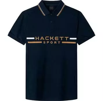 Hackett Team Panel поло с короткими рукавами M