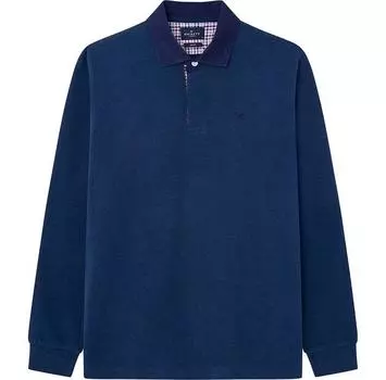 Hackett Trim Rugby поло с длинными рукавами M