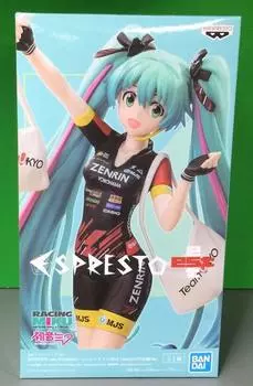 Хацунэ Мику Гоночная версия. ESPRESTO есть версия Print & Hair Racing Miku 2019, поддержка TeamUKYO. Всего 1 тип