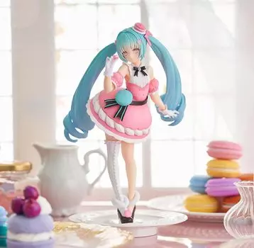 Хацунэ Мику Креативная фигурка SweetSweets Macaron Excd розовый