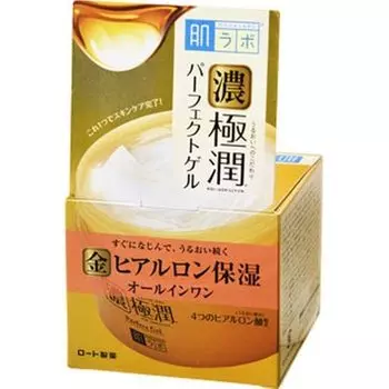 Hada Labo Dark Gokujun Perfect Gel Гиалуроновая кислота x Сквалан x Керамид x Сакран Комбинация 100 г Все в одном