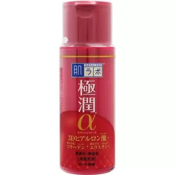 Hada Labo Gokujun Firming Emulsion 3D Гиалуроновая кислота x Низкомолекулярный коллаген x Низкомолекулярный эластин 140 мл