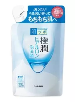 Hada Labo Gokujun Гиалуроновая пенка для умывания для лица, 140 мл (1)