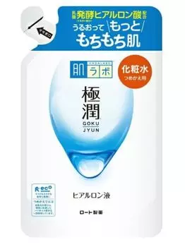 Hada Labo Gokujun Гиалуроновая жидкость, сменный блок 170 мл