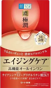 Hada Labo Gokujun Hari Perfect Gel Высокофункциональный без запаха 100 г [BR] Все в одном [Квази-лекарство]