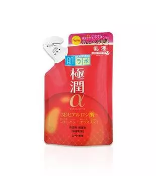 HADA LABO Gokujyun Alpha Moist Lift Emulsion лифтинг эмульсия , 140 мл. - Сменный блок, 140 мл