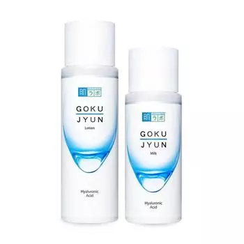Hada Labo Gokujyun Lotion 170мл + Hada Labo Gokujyun Молочко 140мл, лосьон + молочко Популярная корейская косметика