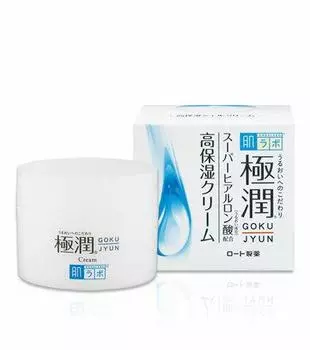 HADA LABO Gokujyun Moist Cream увлажняющий крем с гиалуроновой кислотой, 50 гр.