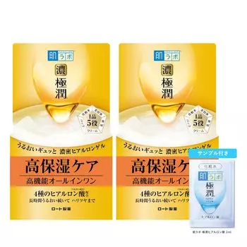 Hada Labo Nougokujun Perfect Gel 100 г x 2 шт. В комплект входит пакетик Gokujun All-in-one +