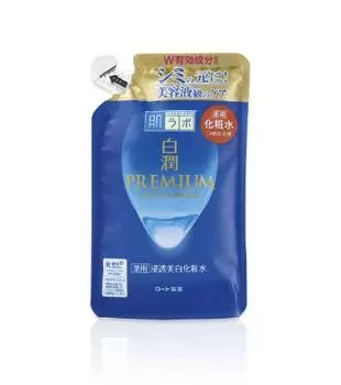 HADA LABO Shirojun Premium Lotion лосьон для сияния кожи сменный блок, 170 мл - Тип I - легкая, для жирной и комбинированной кожи