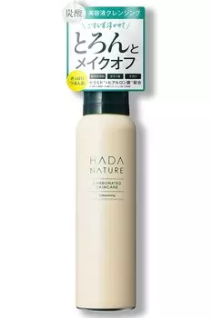 Hada Nature Carbonated Cleansing Высококонцентрированная газированная пена устраняет необходимость в двойном мытье лица, пенящееся для умывания лица, газированное