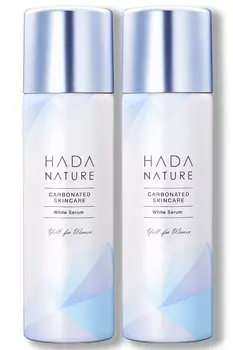 Hada Nature Carbonated Whitening Serum 2 months [White Serum] (Approx. supply)