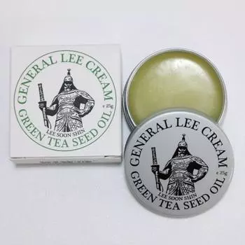 Hadong Green Tea Yi Sunsin Cream Moisturizing Soothing Natural Oil for all skin types, 1 piece