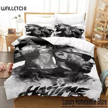 Хадзимэ, Пт. 3 комплекта постельного белья Miyagi & Endgame для мальчиков и девочек, двуспальная кровать, пододеяльник, наволочка, детская кровать, домашний текстиль для взрослых 70x133cm 2pcs