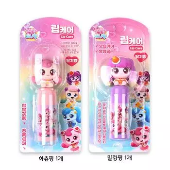 Haeho Catch Tiniping Lip Care Ha Chouping + Soft Ping, 1 набор, 3,8 г