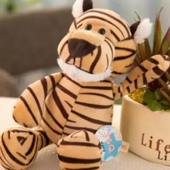 Кукла Haesol Animal Kingdom, тигровый коричневый, корейские детские товары