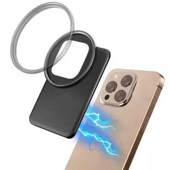 HAFOKO 61 мм магнитное крепление для фильтра объектива универсальный магнитный адаптер зажим для фильтра совместимы совместимые модели совместимы с iPhone 16 No Pro/16/15