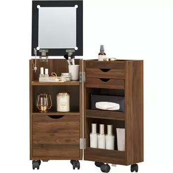 [Хагихара] Косметичка косметический фургон темных отрубей