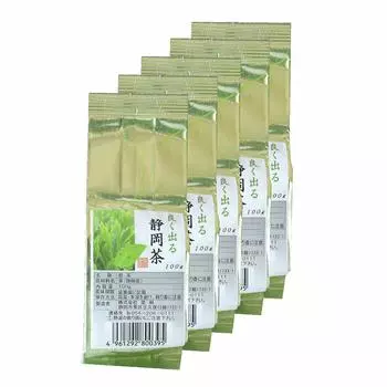 Hagiri Good Shizuoka tea Great value set of 5 bottles 100g x 5 pieces