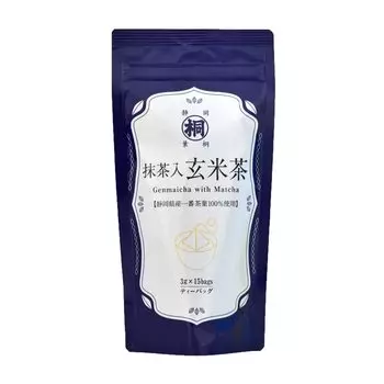 Hagiri Ichibancha Matcha от Сидзуока Genmaicha Чайные пакетики 3г x 15 штук Genmaicha Matcha Ichibancha