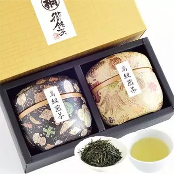 Hagiri Luxury Suzuko Can Set of 2 Shizuoka Tea Green Tea 35g x 2 Tea Gifts