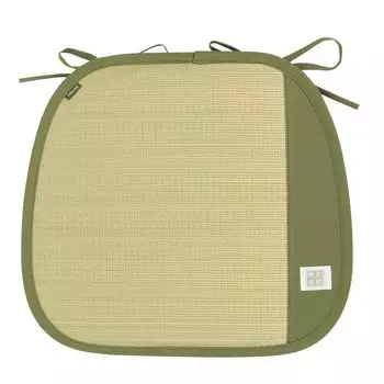 Hagiwara Chair Pad Green W43 x D41cm Approx.