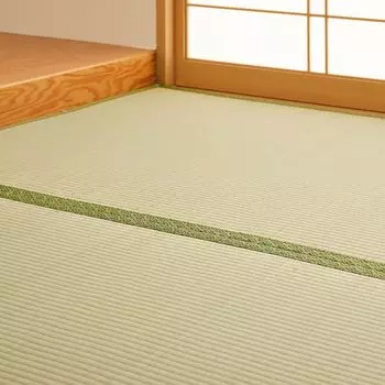 Hagiwara Free Cut Overlay Igusa Carpet Edoma 6 татами 261X352 см Двойное плетение с подложкой, разрезаемая своими руками, приблизительная. ХГ