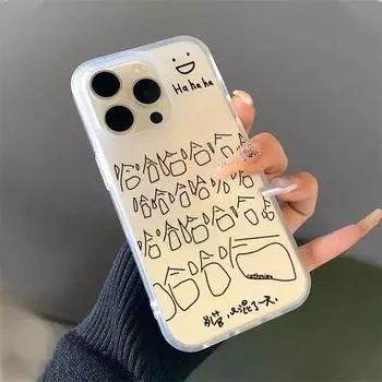 Хаха Текст: Совместим с Apple 15/14/13/12/11/PRO/PROMAX/XSMAX/XR/XS/X. Apple 15 PLUS